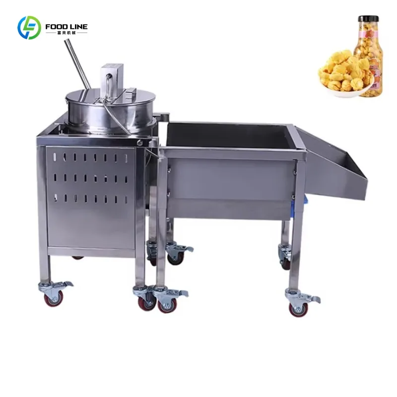 Customized Simple Operation Popcorn Vending Machine Full Automatic Popcorn Popping Equipment For Store