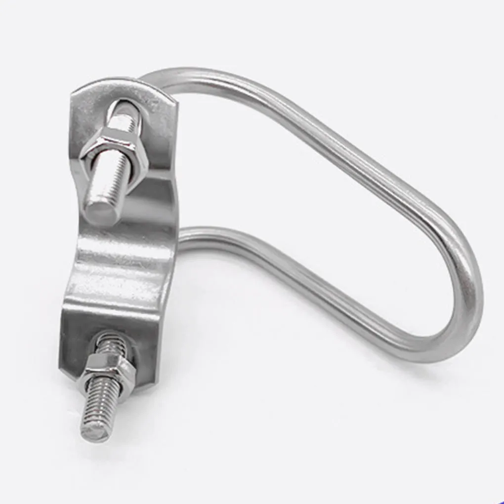 Dudukan Parasol Luar Ruangan Dudukan Pengencang Tahan Aus untuk Pagar Bendera