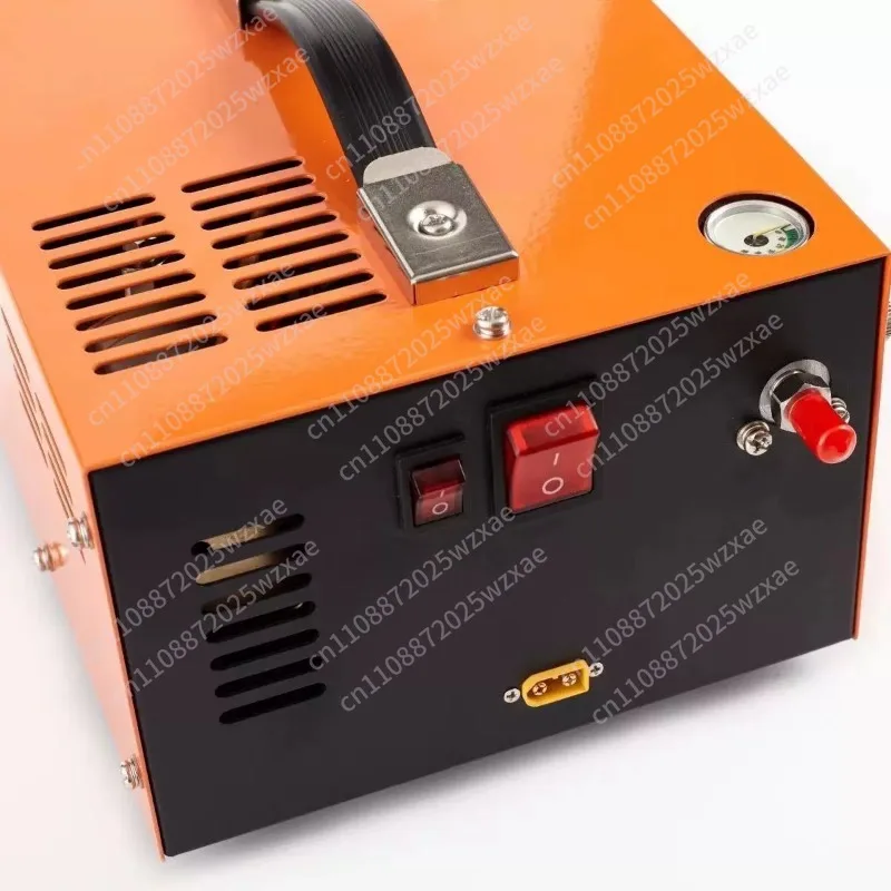 110V/220V PCP Air Compressor 4500Psi 30Mbar Pump Oil/Water-Free High Pressure Apply To Air Rifle Diving Bottle Dual-use 12V-220V