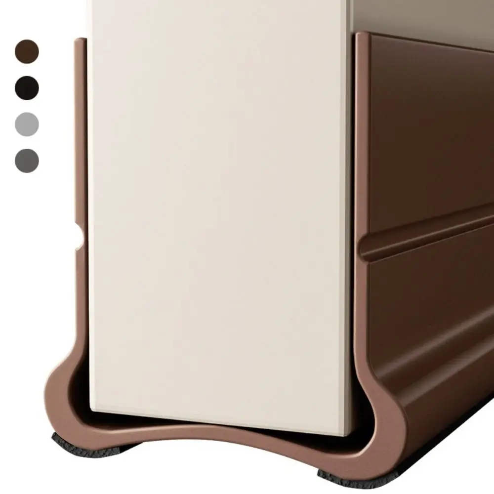 

Noise Reduction Door Draft Stopper Self-adhesive PVC Door Bottom Sealing Strip Insect Prevention Thickened Sound Barrier Window