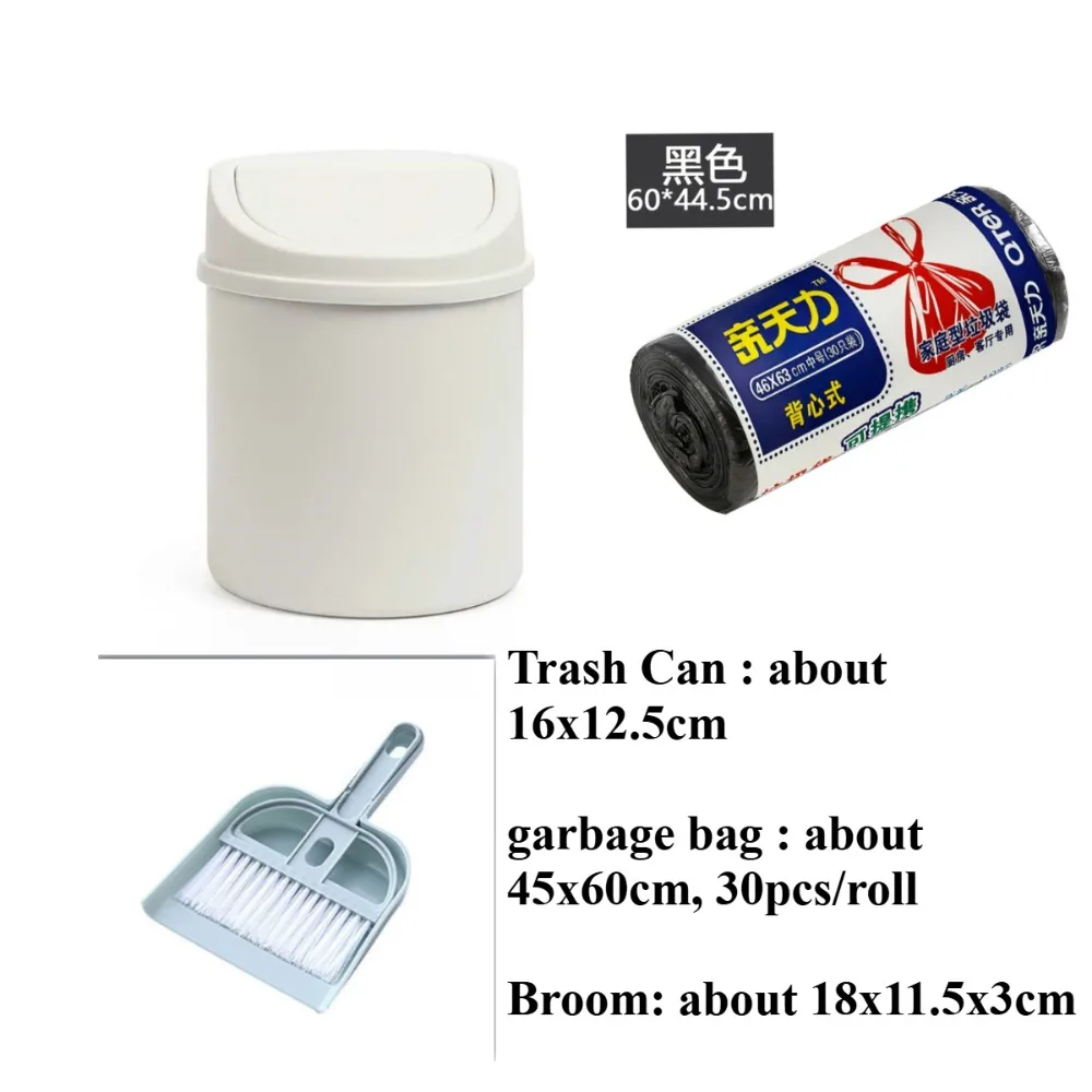 

Мини-настольный бак, небольшой мусорный бак, трубка с крышкой, мусорный бак для спальни, мусорный бак, чистый ящик для хранения рабочего пространства, домашний стол
