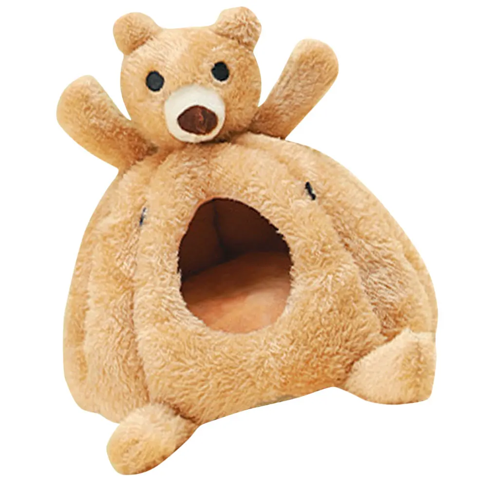 

Hamster Cotton Nest Chinchilla House Small Sturdy Hut Lovely Hideout Warm Safe Durable Cage Accessories Comfortable