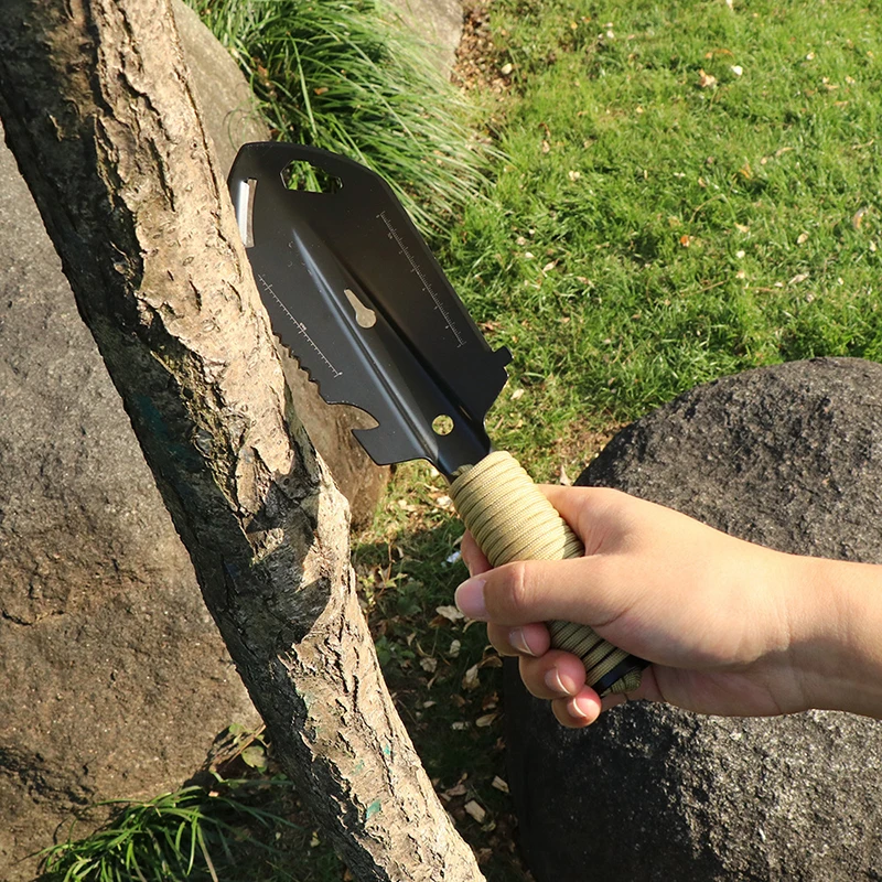 Imagem -02 - Aço Jardinagem pá com Chave pá do Exército Multifunções ao ar Livre pá Sobrevivência Militar Camping Garden Digging Tools