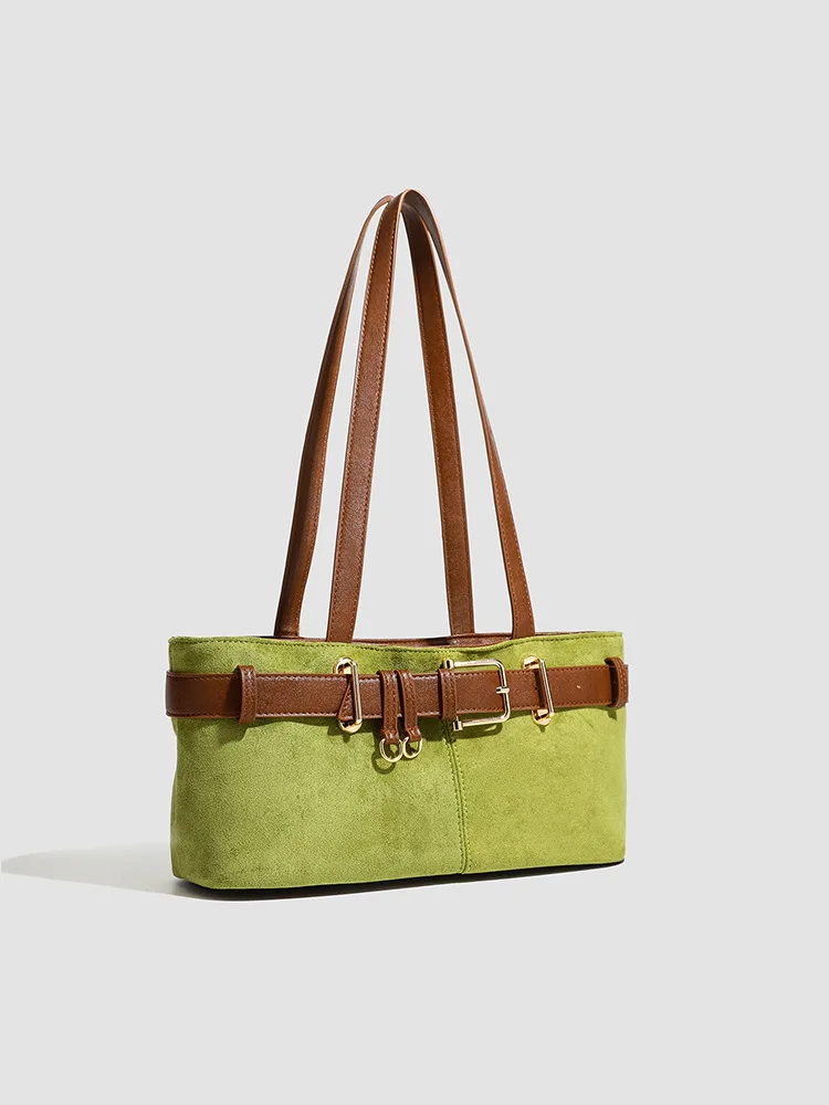 

Сумка на пояс для поездок на работу, сумка-клатч, женская сумка через плечо в корейском стиле, новая, с цветными блоками, в стиле пэчворк, маленькая