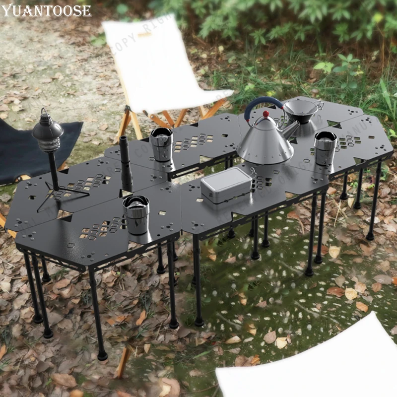 

Portable Aluminum Outdoor Furniture Folding Table Outdoor Picnic Tables