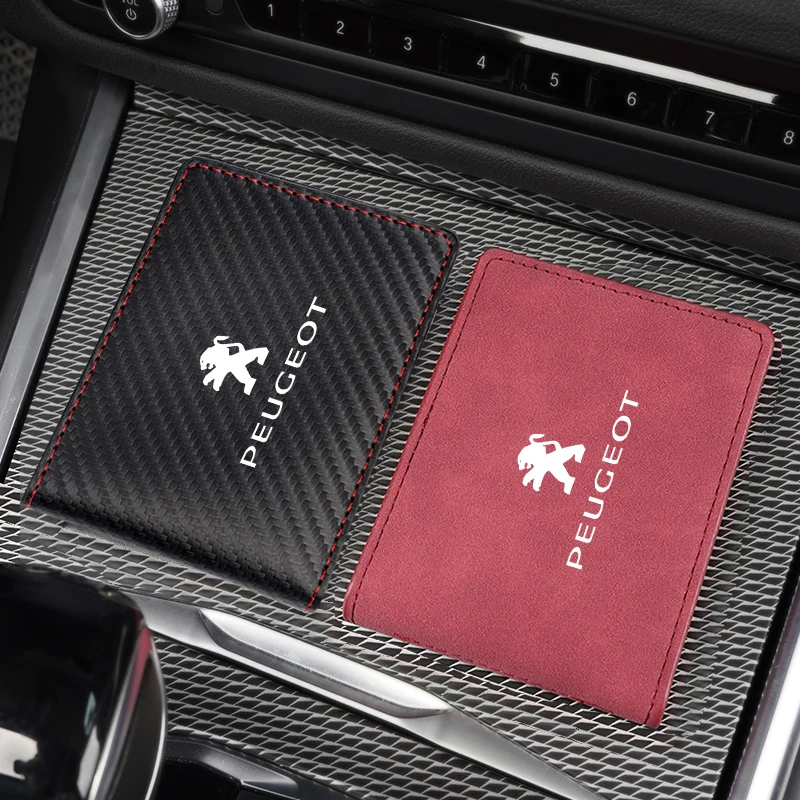 لبيجو 208 3008 308 2008 207 107 508 607 106 406 وثائق قيادة السيارة حامل بطاقة الائتمان #5