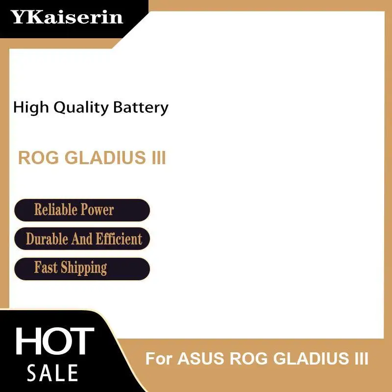Gaming Mouse Battery 540Mah For Asus Rog Gladius Iii Environmentally Friendly