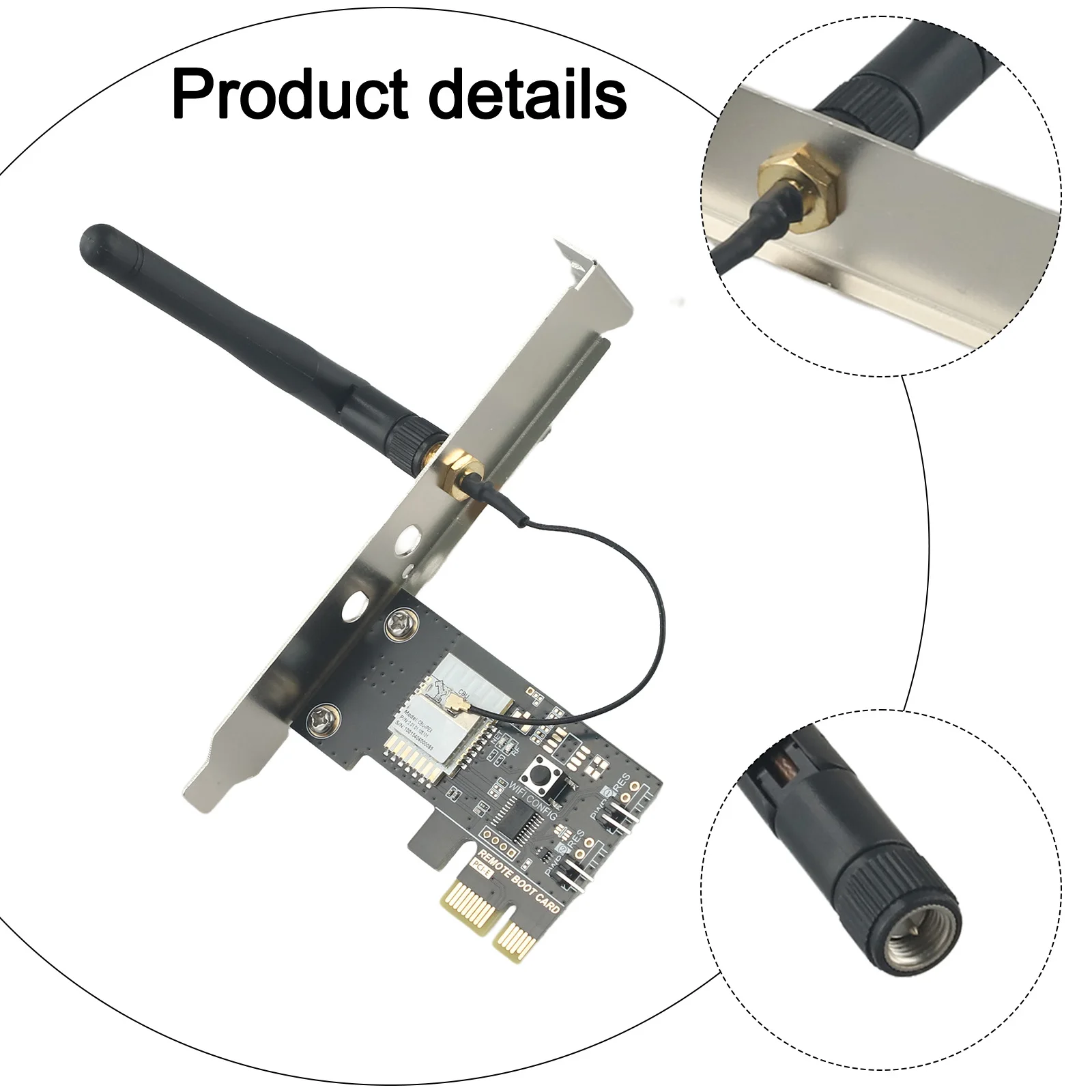 

For Alexa Smart Home Ready Wifi For PCIE Computer Remote Switch for Wireless Power Start and Network Integration