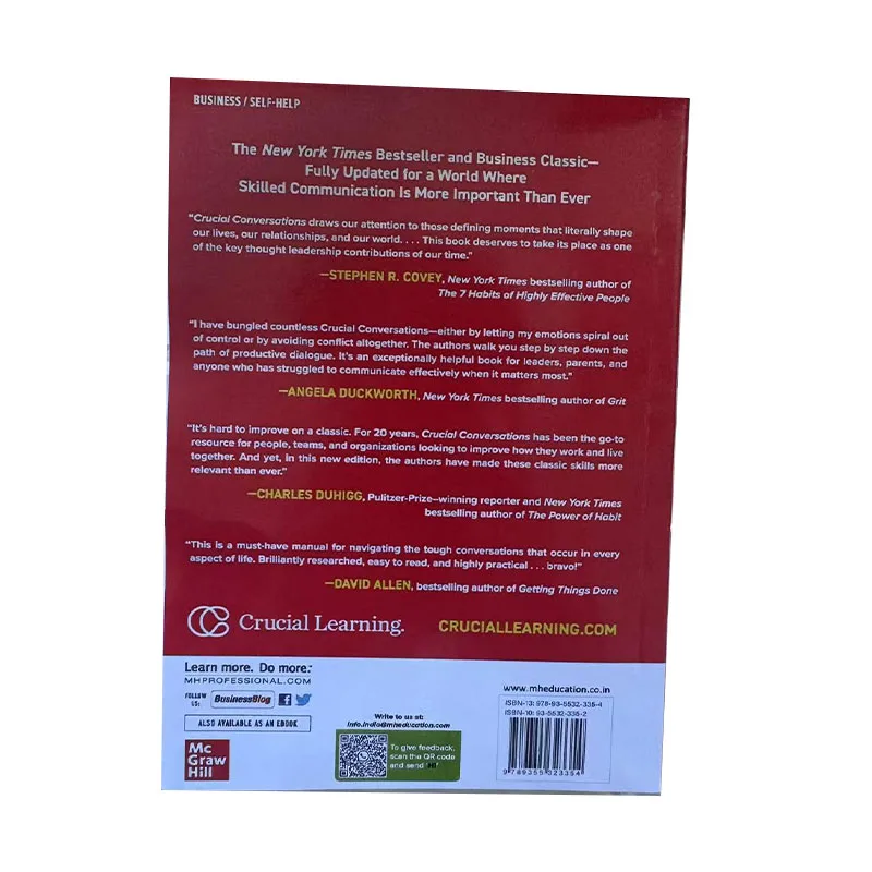 Gli strumenti di conversazione chiave per parlare quando i pali sono la terza edizione di comunicazione sfida il libro Paperback