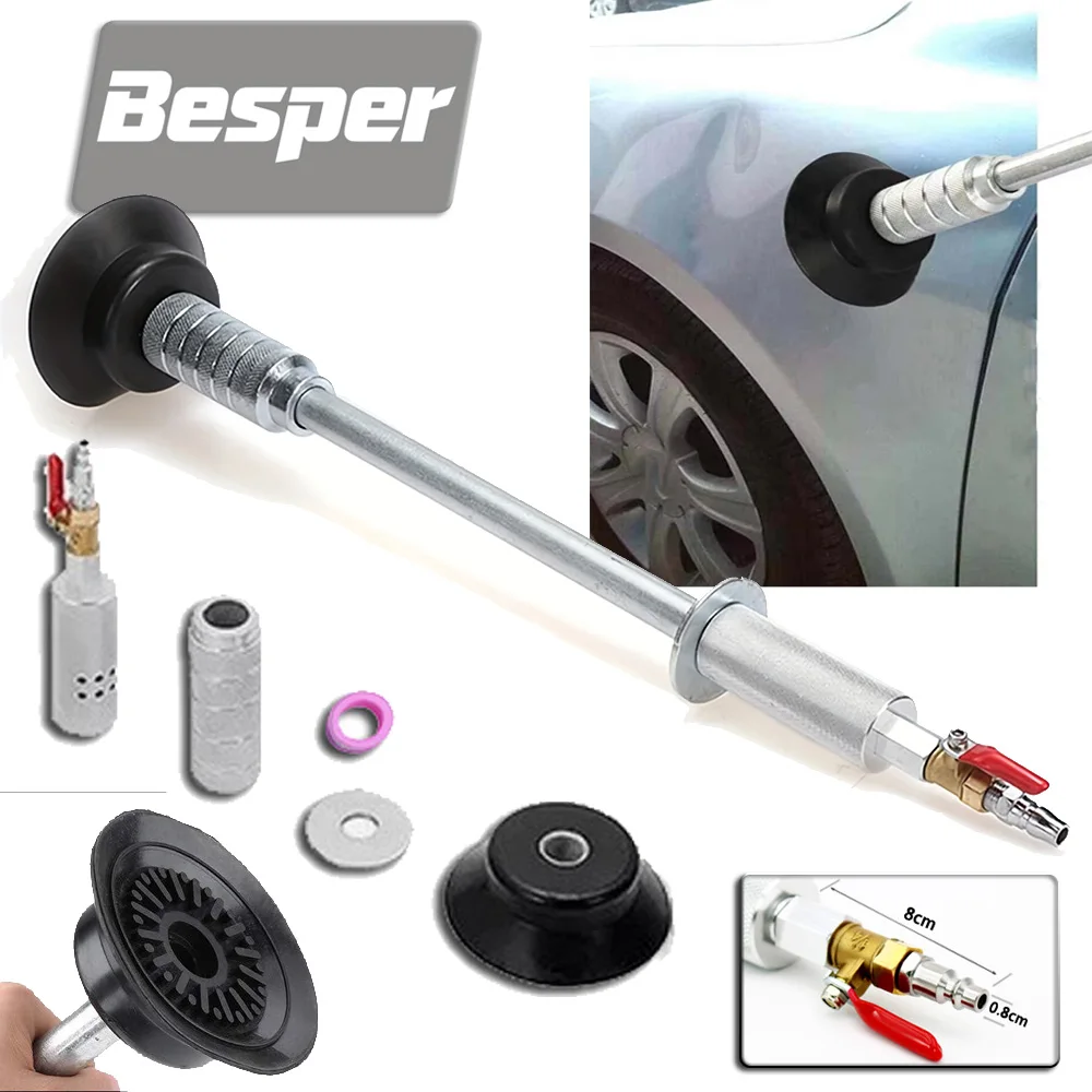 

Пневматический набор для удаления вмятин: присоска, пневматический съемник, инструменты для кузовного ремонта, обратный молоток