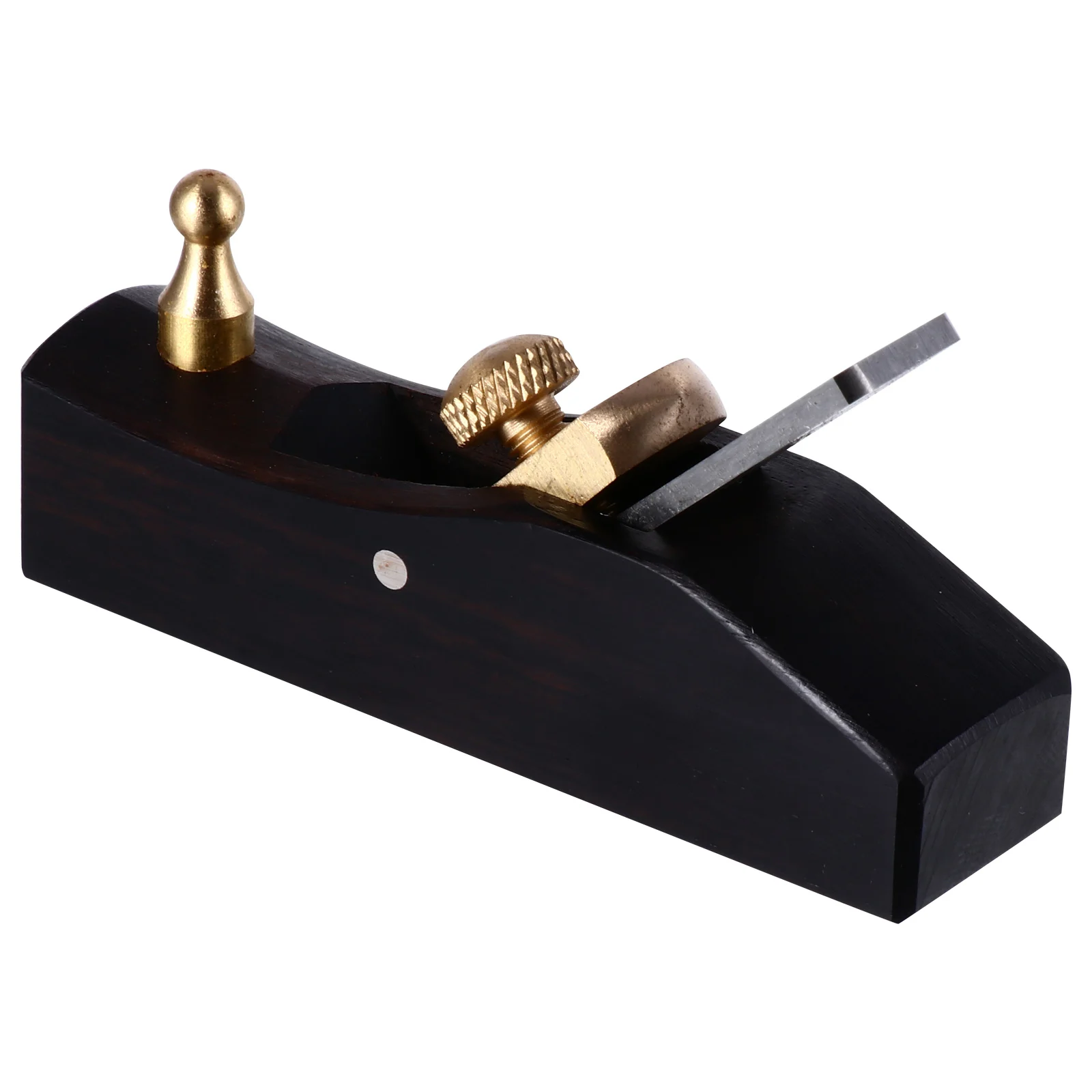

Ergonomic Wood Hand Plane Woodworking Tool Steel Carpenter Household Planer Polished Corner Supply Black