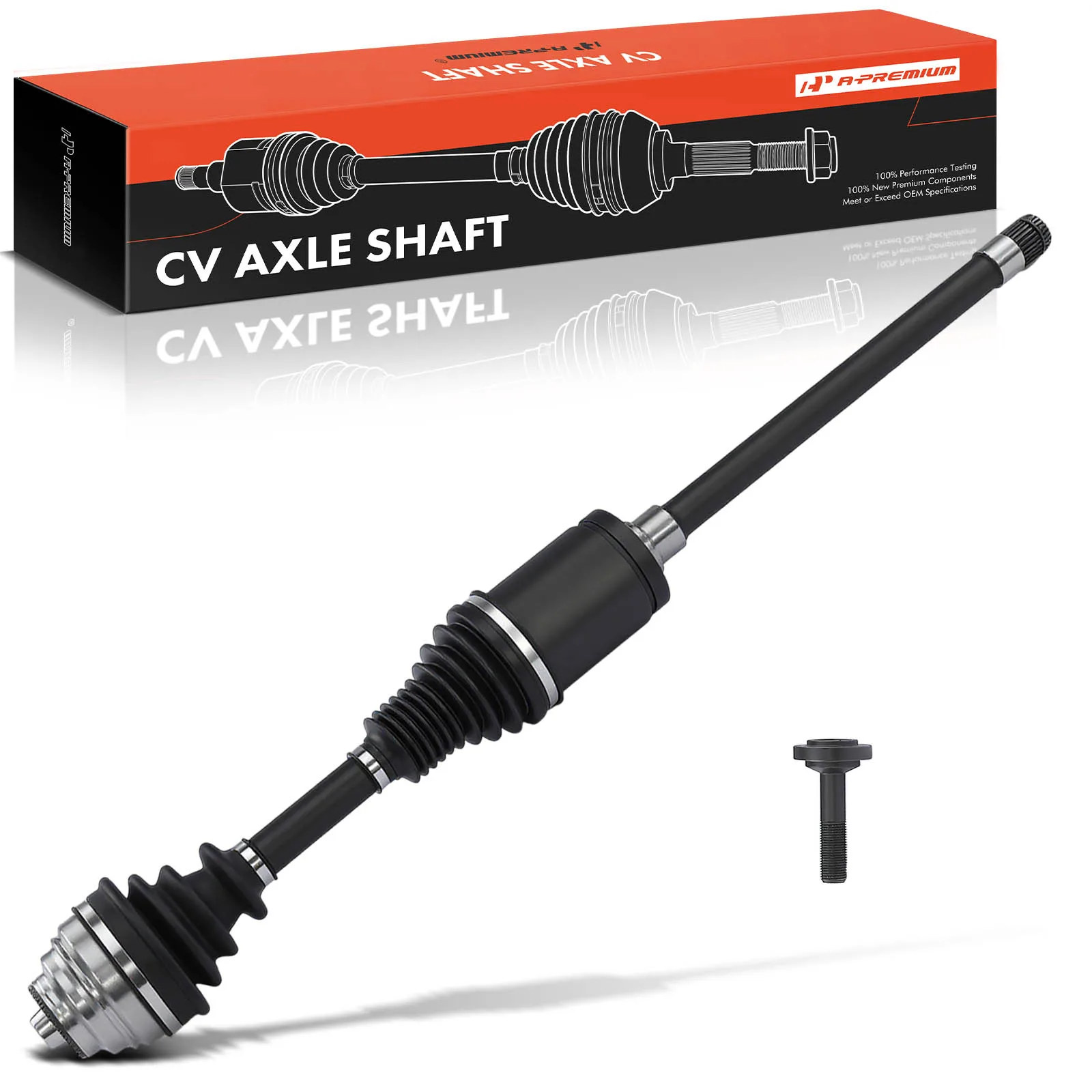 A-Premium Front Passenger Side CV Axle Assembly for BMW X1 2012-2015