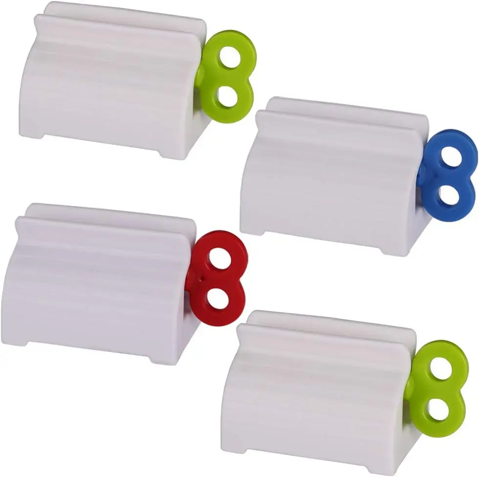 Toothpaste Tube Squeezer Roller Tool - Manual Squeeze Every Last Drop for Toothpaste, Paint, Cream Tubes, Easy to Use and Save
