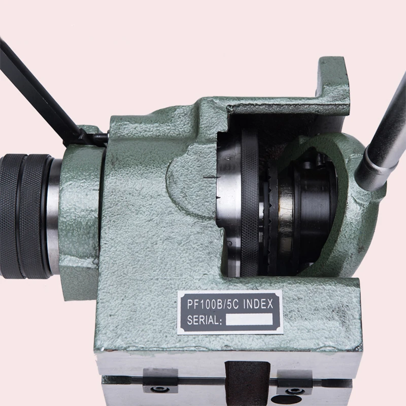 Vertical and horizontal dividing head center height 100mm milling, grinding and drilling machine PF100B/5C