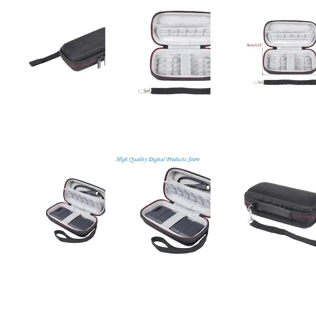 U2JE Durable EVA Hard Case for TUF Gaming SSD EVA Handbag with Strap