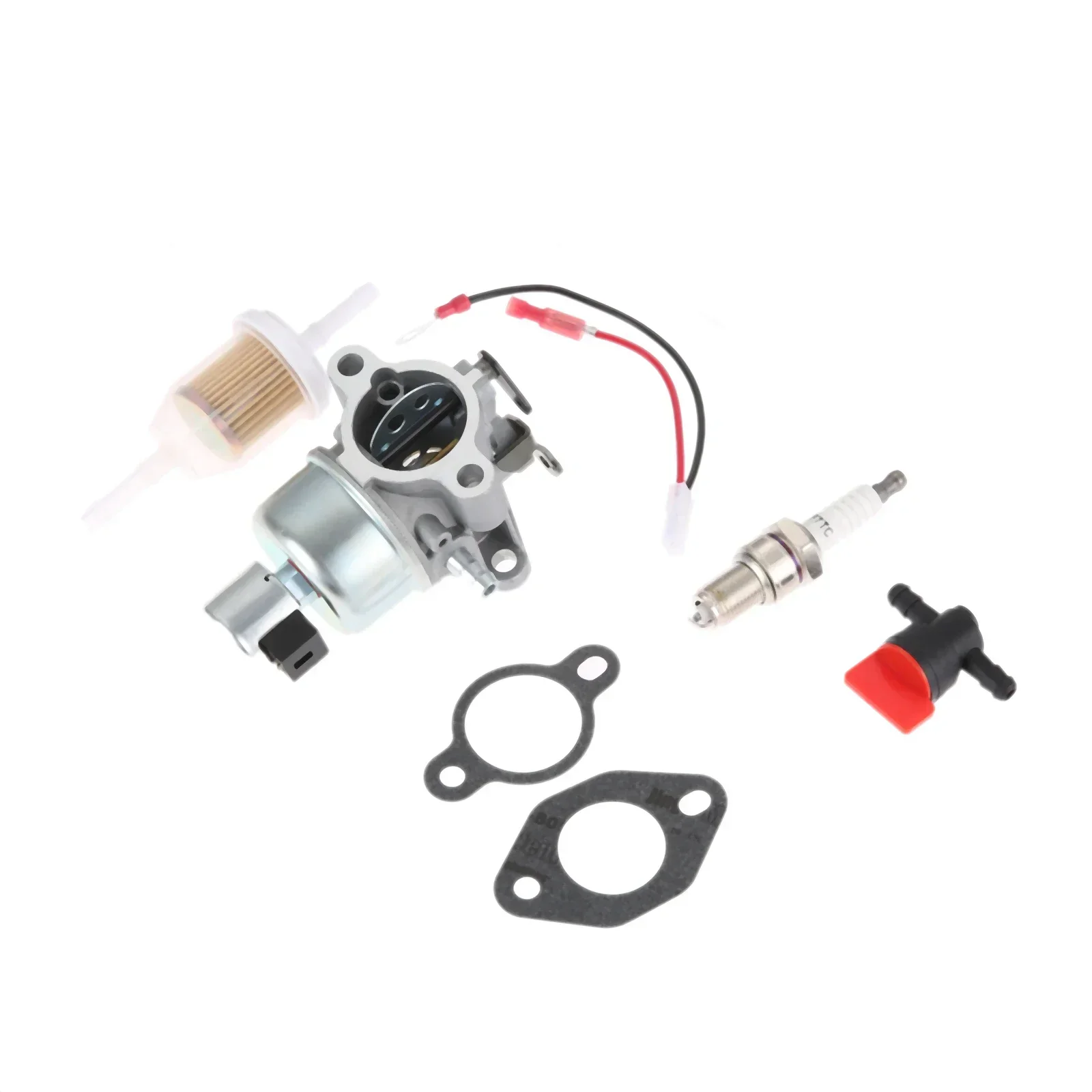 1 Set Carburetor with Fuel Filter Tune Up Kit 20-853-33-S for Kohler Courage CV Series CV490 CV491 CV492 SV Series SV470 SV480