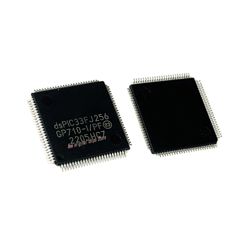 1PCS/lot DSPIC33FJ256GP710-I/PF  DSPIC33FJ256GP710 QFP100 DSPIC33FJ256  256GP710  100% Original Brand New