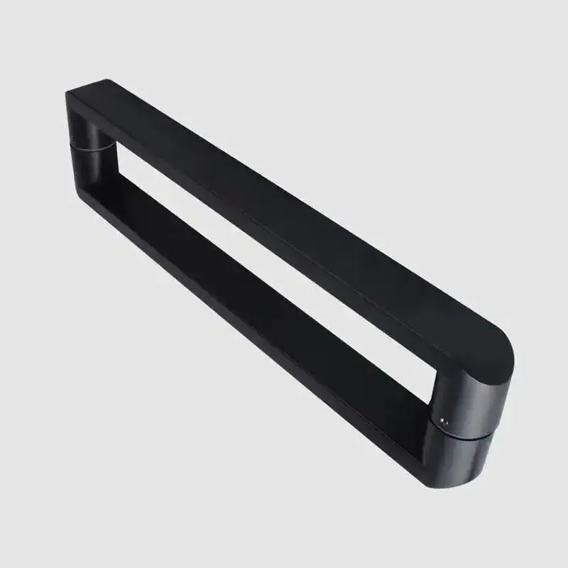 

304 Stainless Steel Frameless Bathroom Door Handles Home Shower Cabin Office Building Glass Door Pulls Handles for 8~12mm