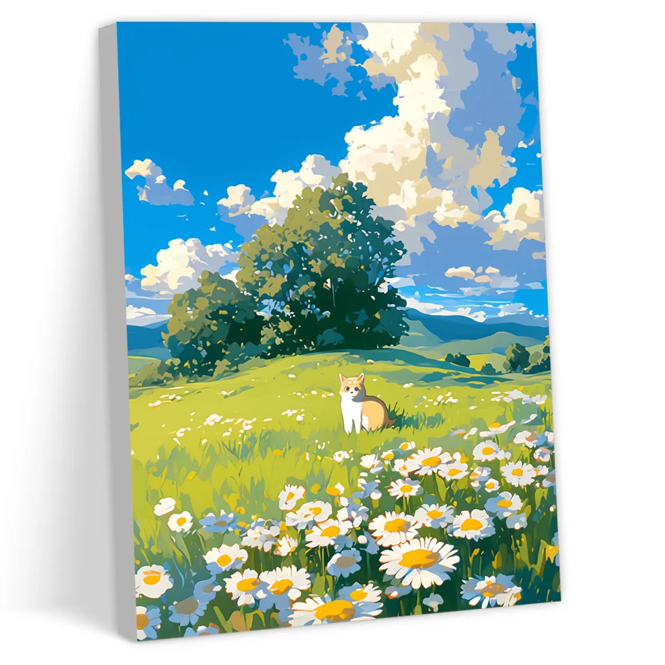 Art Craft Picture - CHENISTORY Schilderen op Nummer Volwassenen Set