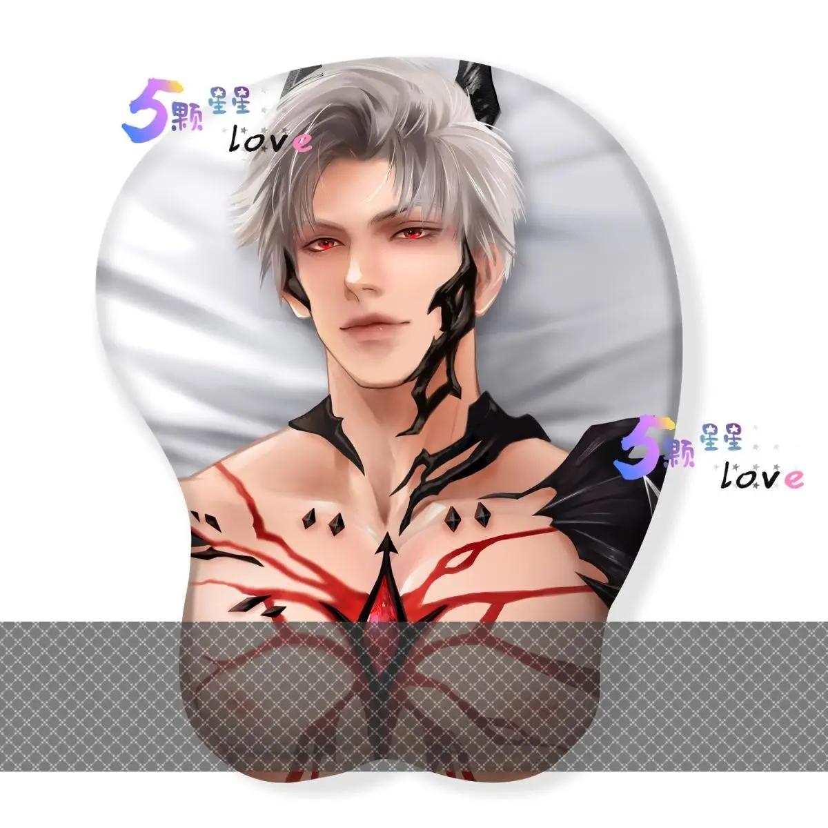

Game Love and Deepspace Sylus Student Gameplay Mouse Pad 3D Otaku Wrist Mouse Computer Gaming Stereoscopic Mouse Pad