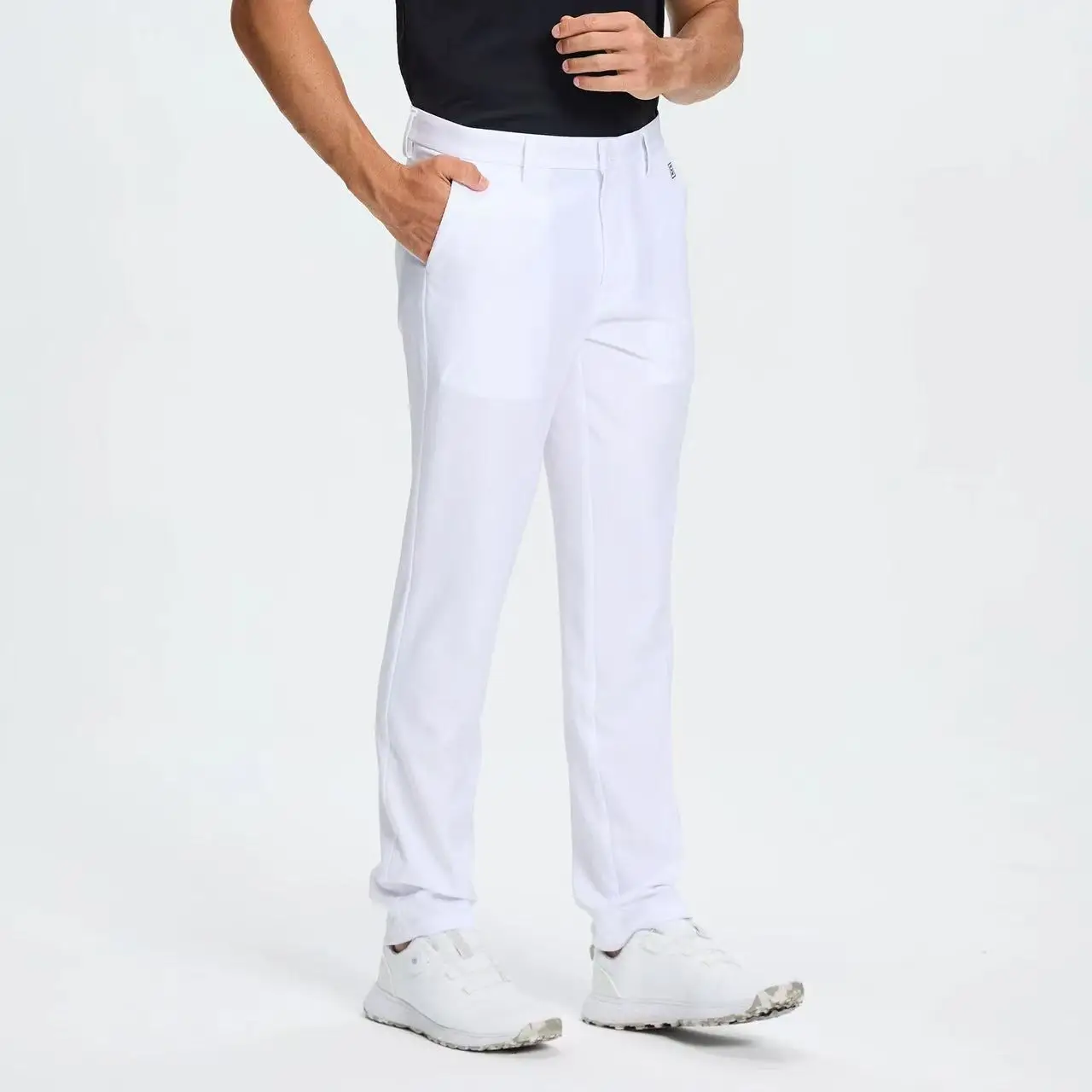 Men's Golf Long Pants New Model Spring Summer Quick Dry Elastic Sports Casual Straight Leg Trousers Golf Apparel