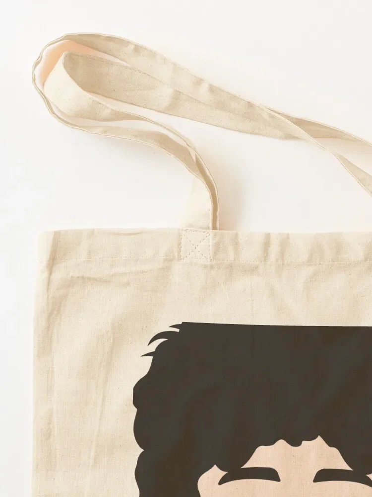 Sac fourre-tout Bob Dylan pour femme, illustration de tête mignonne