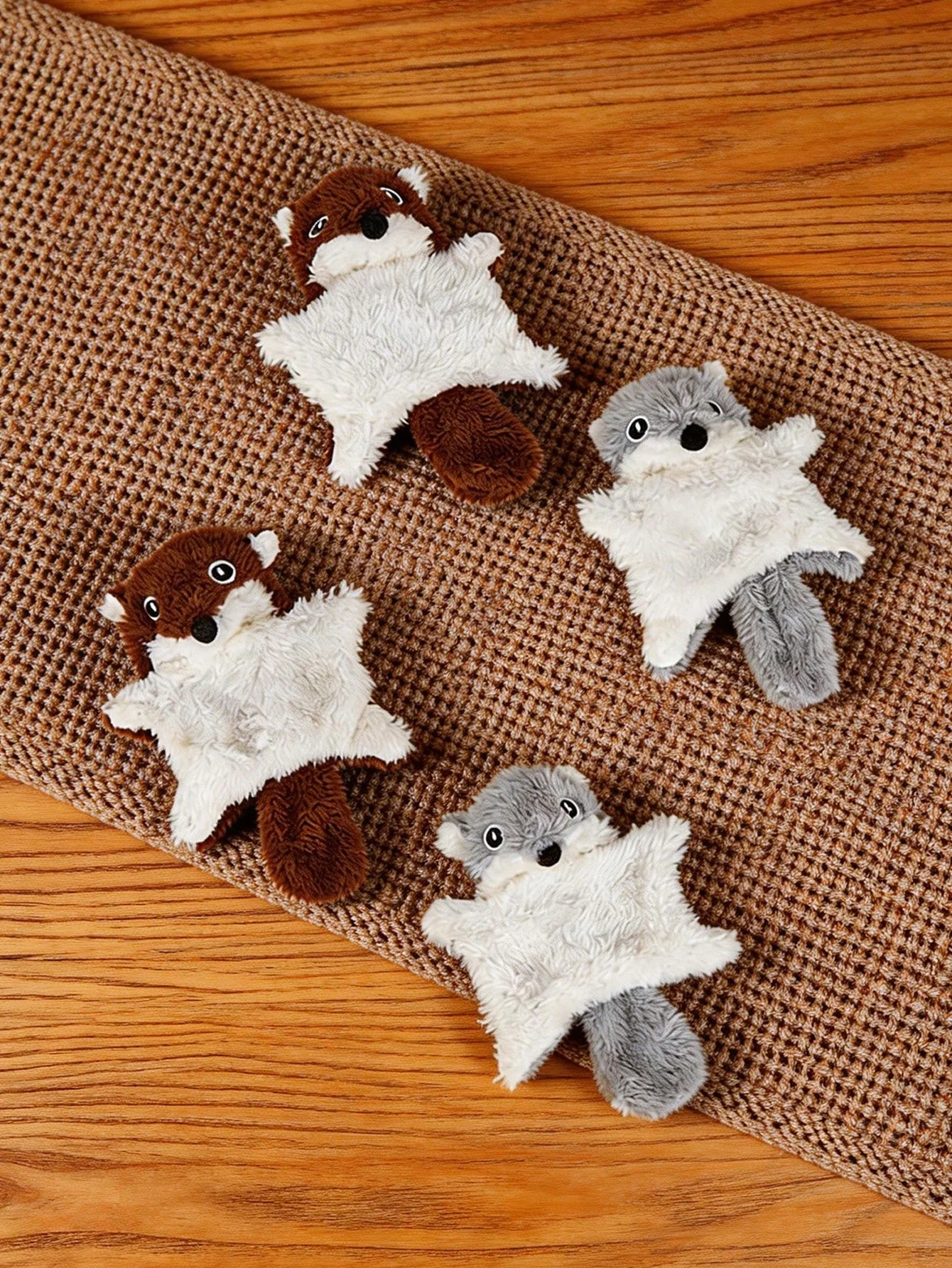 Eichhörnchen-Plüschtier mit Geräusch - Ultra-Weiches Katzen- und Hundespielzeug, Interaktives Kauspielzeug, Langeweile-Bekämpfer, ein Süßes Geschenk für Tierliebhaber – Detail 4