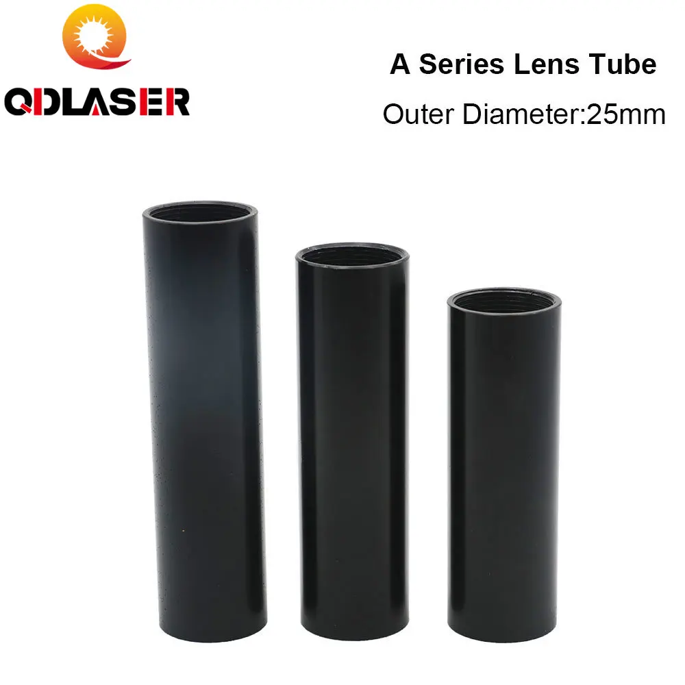 QDLASER  A Series CO2 D.25mm Lens Tube for D20 F50.8/63.5/101.6mm Lens CO2 Laser Cutting Engraving Machine