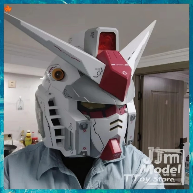 หมวกคอสเพลย์ Ganso Yuanzu Rx-78-2 รุ่น Comic Exhibition แบบสวมใส่ได้ พร้อมไฟกลางคืน สำหรับตกแต่งห้อง ของขวัญเซอร์ไพรส์สำหรับเด็กผู้ชาย