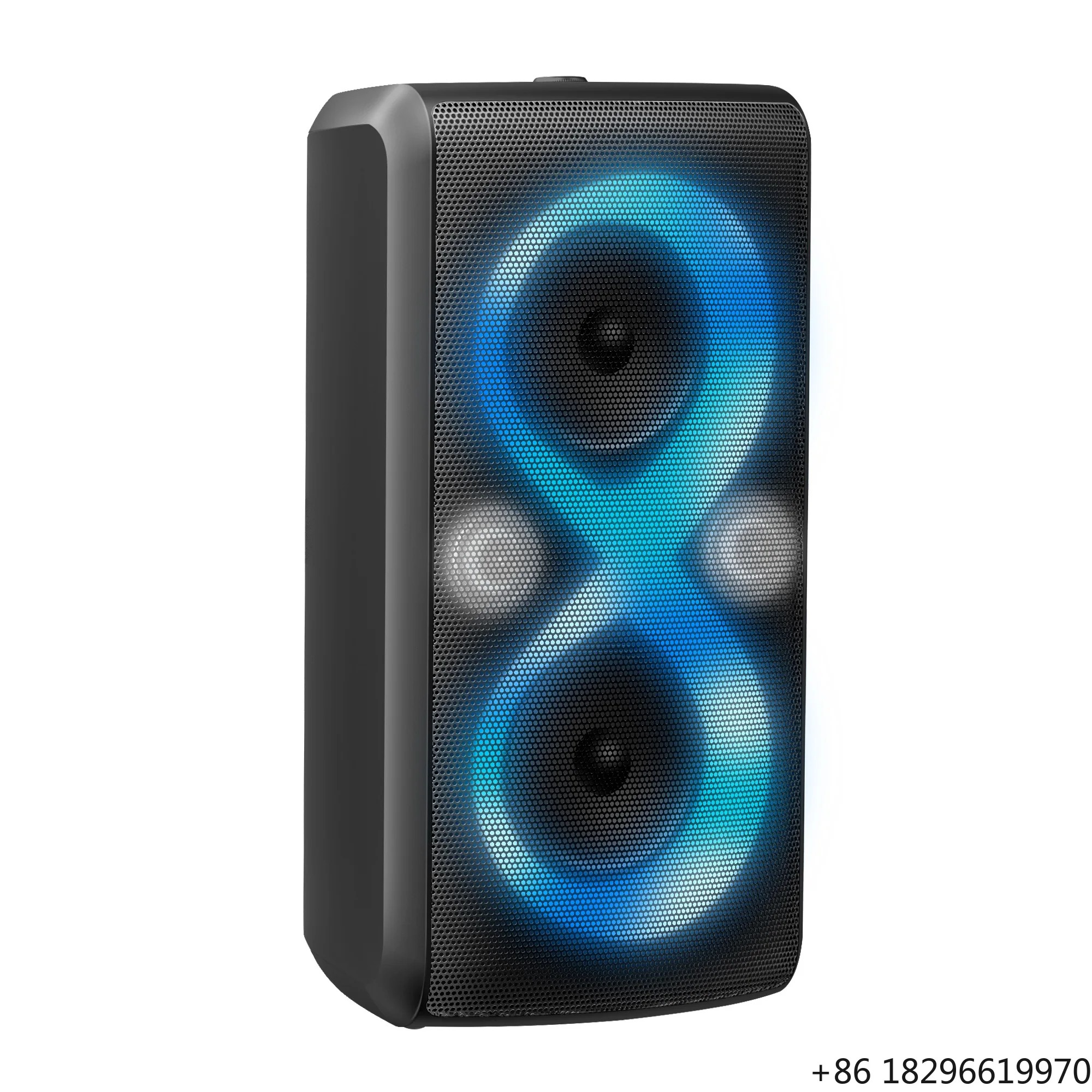 

Outdoor Karaoke Party Bluetooth Speaker Dazzling RGB Light TWS Stereo Sound Box Portable Rechargeable Audio System