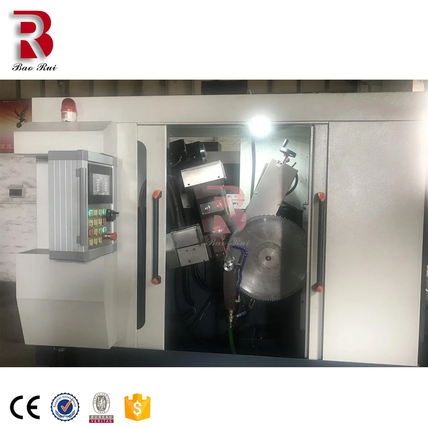 Industry Cutting Slotting Machine with TCT Saw Blade Grinding Sharpening Applications