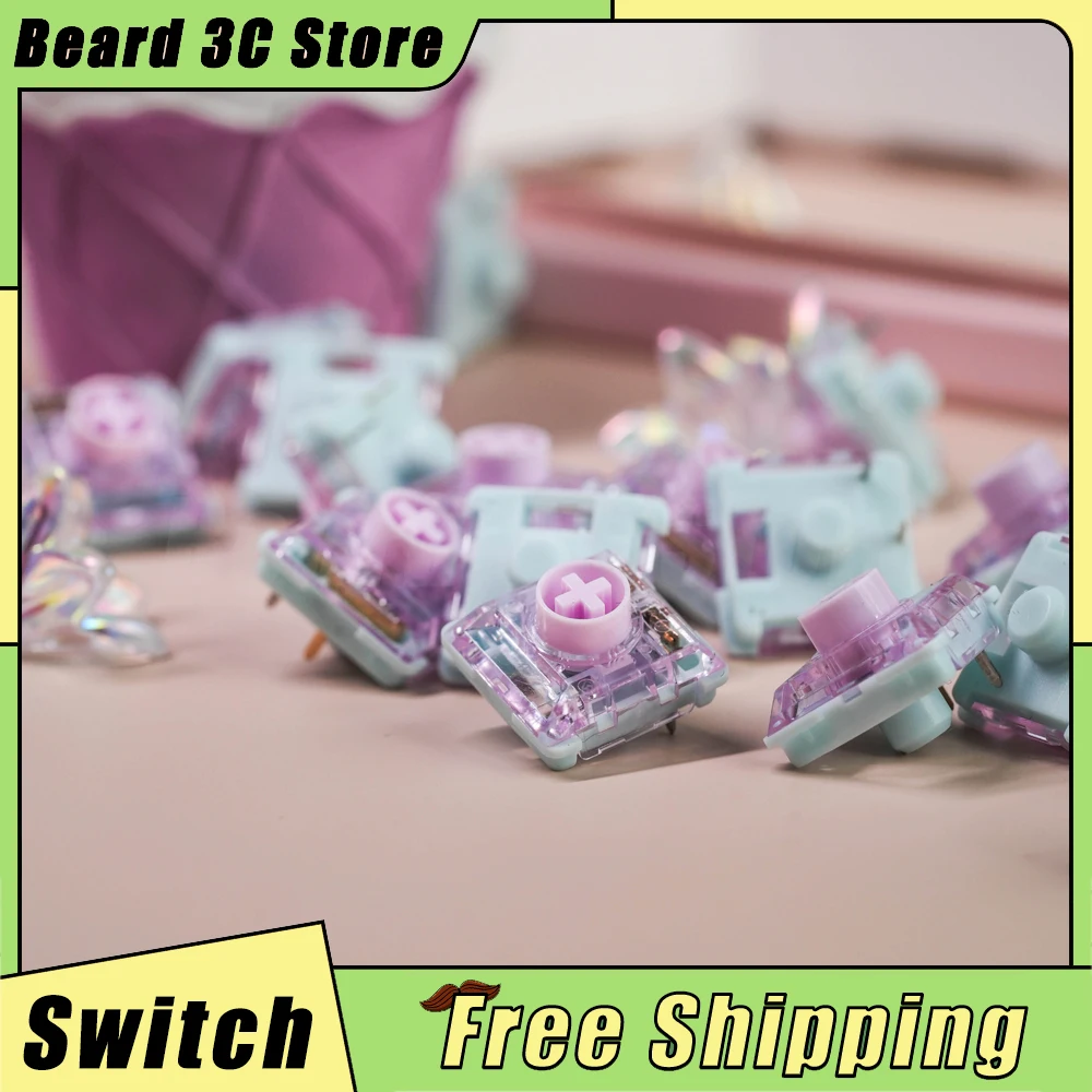 

Kailh Saker Mini Low-Profile Keyboard Switch Ultra-Short Total Travel Quick Acuation Mechanical Switch PC Gamer Accessories
