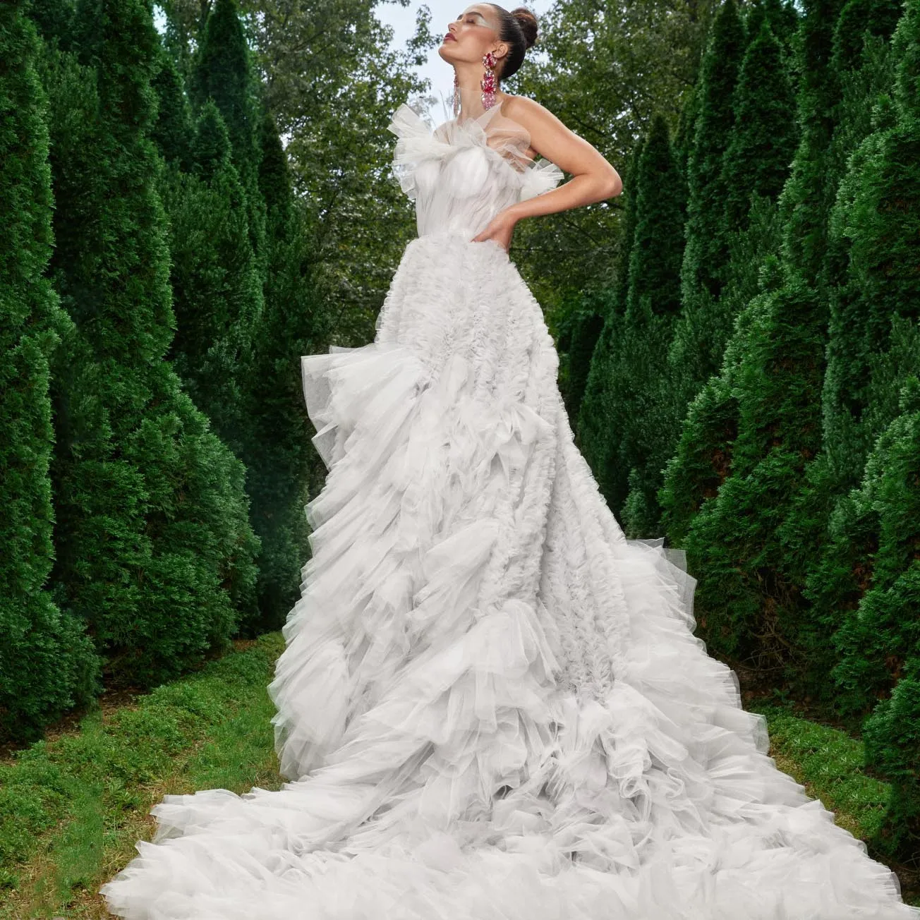 Шаблон-свадебное платье