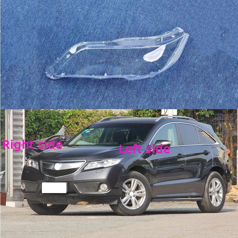 ل Acura RDX 2013 سيارة العلوي قذيفة كشافات غطاء استبدال غطاء مصباح كشافات عدسة الزجاج