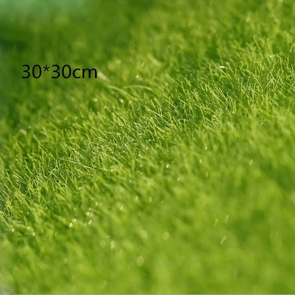 Plants DIY Green Ecological Lawn Decor Artificial Turf Simulation Grass Artificial Grass Micro Landscape Decor Fake Moss