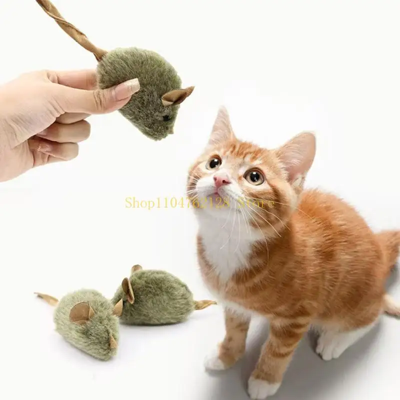 Automatic Electronic Mouse Cats Toy with Squeaky,Kitten Toy for Hunting Play best sale