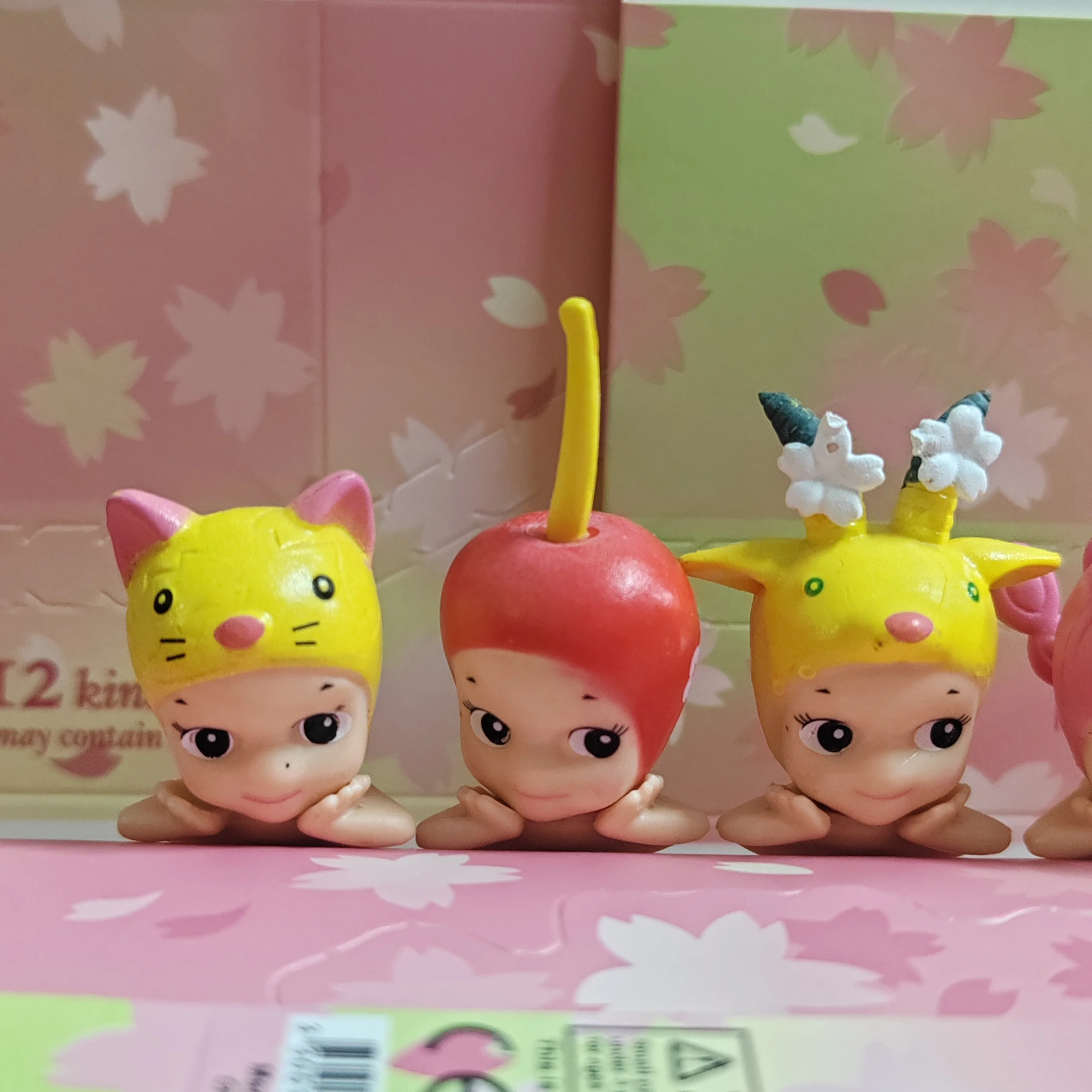 Kawaii Kirschblüten-Mini-Engel Blindbox Niedliche Cartoon-Puppe Ornamente Handy- und Autobildschirm-Deko Sammelfiguren Geburtstagsgeschenk – Detail 3