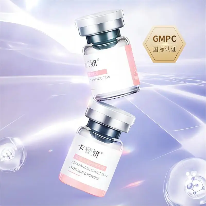 Astaxanthin Face Serum Protein Ampoule Instant Remover Wrinkle Anti-aging Lifting Firming Fade Fine Lines Whitening Skincare