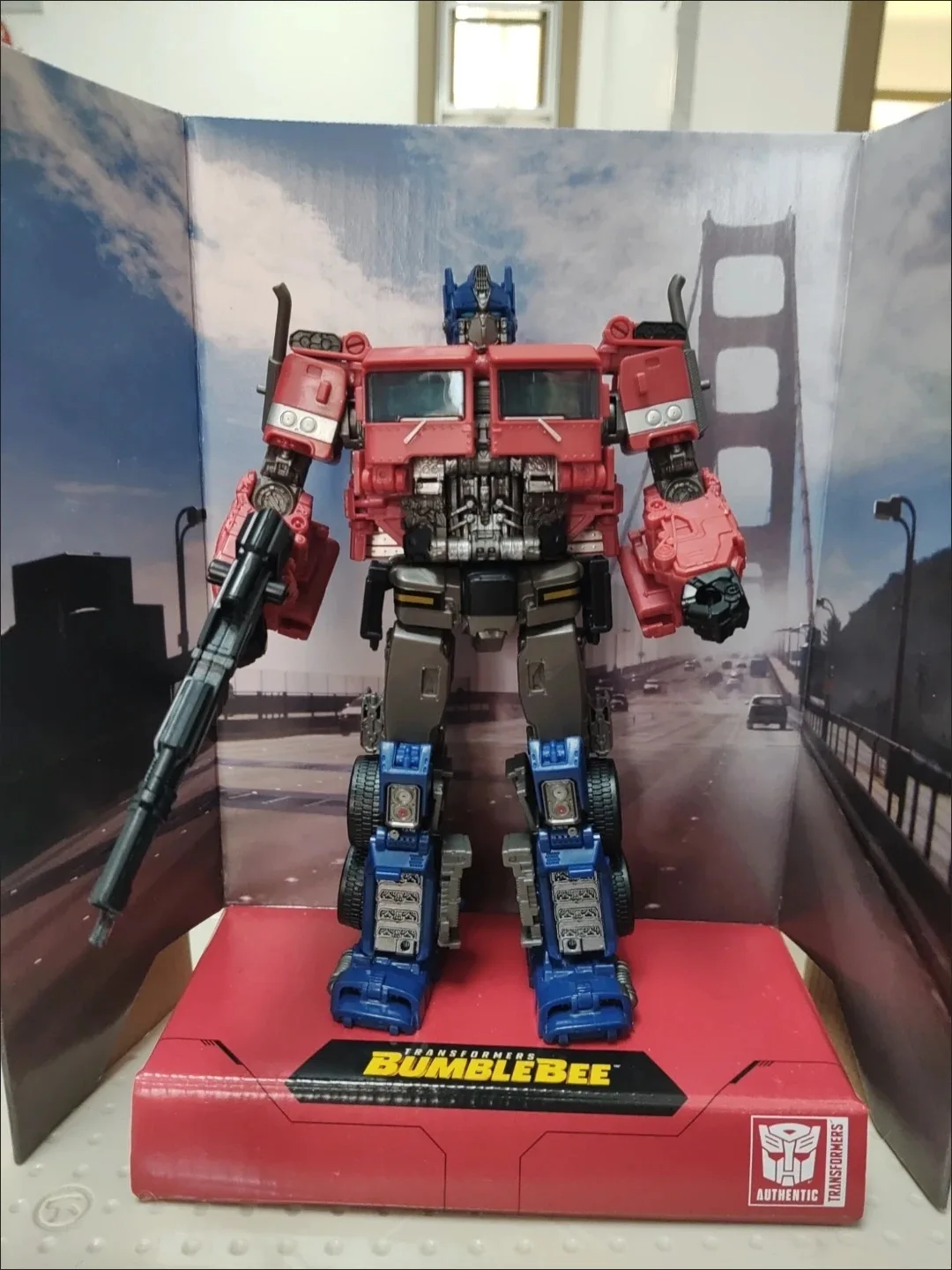 In Voorraad Hasbro Transformatie Speelgoed SS38 OP Convoy Movie Studio Serie Voyager V Robot Autobots Actiefiguren Kids Gift Hobby