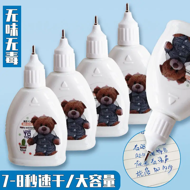 Solution de Modification de grand Volume à séchage rapide, écriture blanche pour étudiant