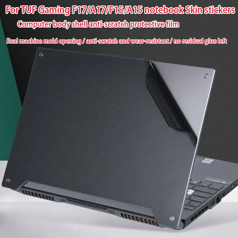 

ForASUS TUF Gaming F17/A17 body film FA707N/FX707v Laptop skin sticker FA707R/FX707Z computer shell anti-scratch protective film