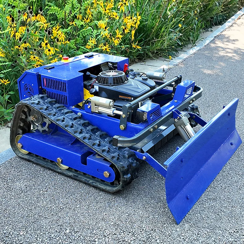 Maßgeschneiderter heißer Verkauf Diesel selbstfahrender Rasenmäher Grasschneider Rasenmäher ferngesteuerter Rasenmäher für den Landwirtschaftsgarten