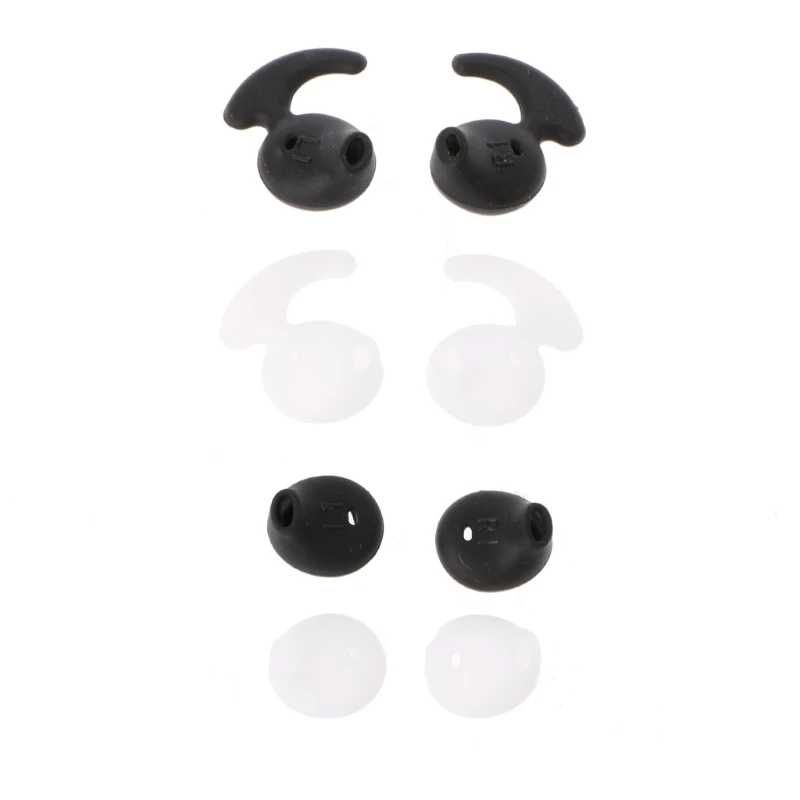 4คู่ซิลิโคนหูแผ่นหูฟัง Eartips หูฟังซิลิโคนชุดสำหรับ S6/S7ระดับ U EO-BG920หูฟัง