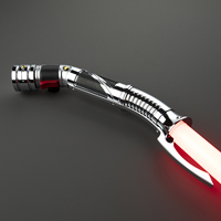 Lightsaber Neopixel Jedi Laser Sword Metal Hilt Heavy Dueling Sensitive Smooth Infinite Changing Hitting Sound LTG Light Saber