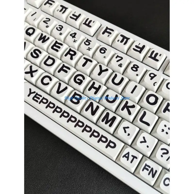 U2JE KeyCaps XDA Cartoon Animal Party PBT Dyesublemation 125 Teclas teclas Adecuado para teclados mecánicos CrossCore
