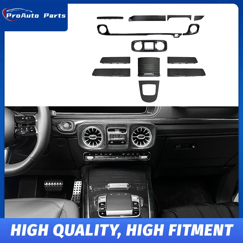 FOR New 2025 Mercedes Benz G-Class Dry Carbon Interior W465 G63 G500 G450D Left and Right Driving Replace Dry Carbon Interior