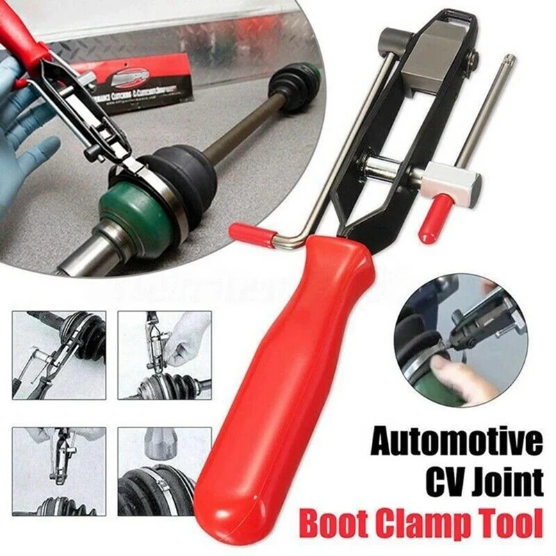 

Dust Jacket Clamping Pliers Exhaust Pipe Removal Pliers Cut-Off Pipe Clamps With Straps Auto Repair Removal Tools