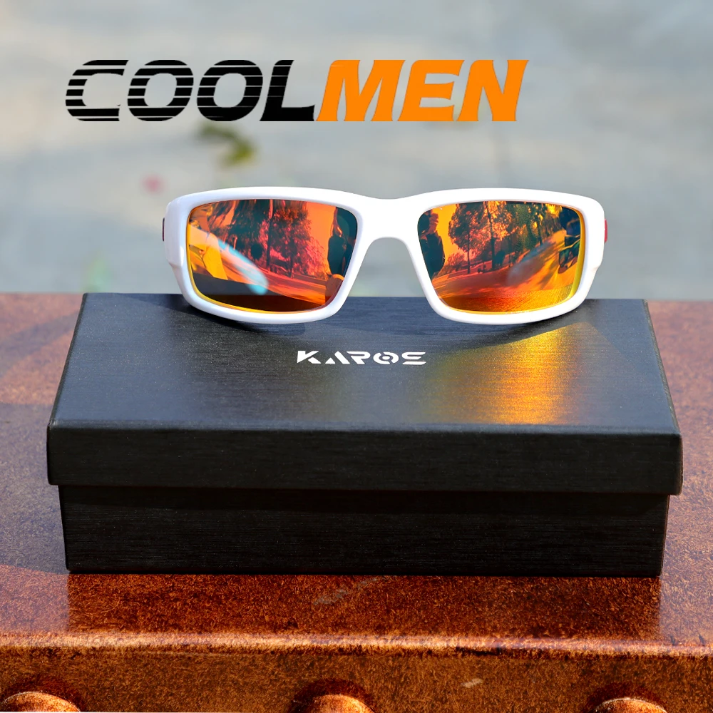 COOLMEN Polarized Fishing Glasses Men Women Outdoor HD UV Protection Cycling Sunglasses Sports Climbing Fishing Driving Eyewear - view 2