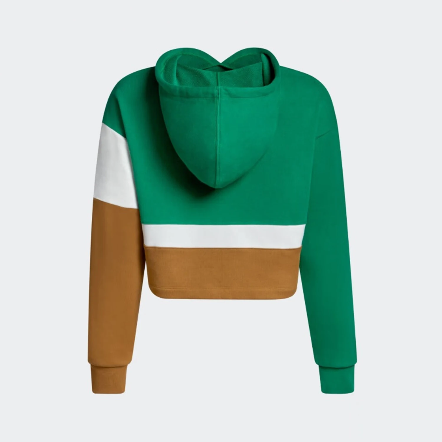 Adidas genuine Neo women's hooded fashionable knitted long sleeved short hoodie IQ0931