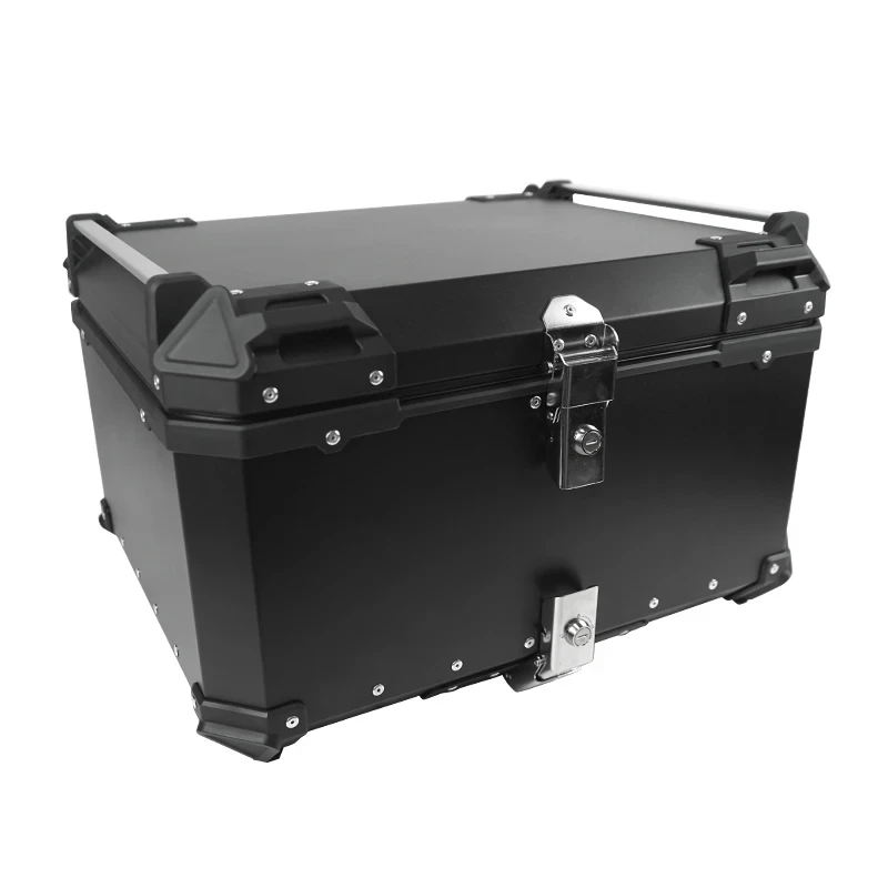Factory 85L Motorcycle Aluminum Alloy Tail Box Suitable Locomotive Scooter